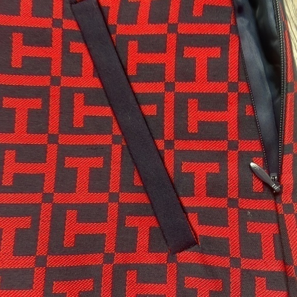 Tommy Hilfiger skirt size 4 navy and red - Picture 2 of 9